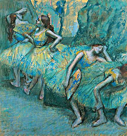 Degas Ballet Dancers. Edgar Degas - Ballet Dancers