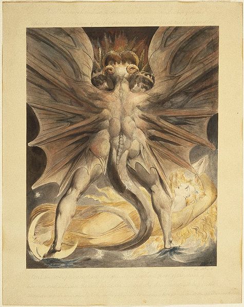 Introduction to Humanities william blake red dragon. Introduction to Humanities